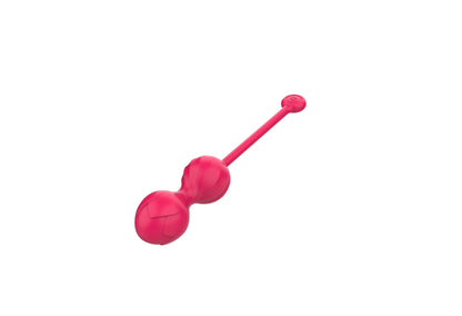 5-Kulki Kegla Lovesecret Premium z aplikacją różowe silikonowe USB 22 cm-5