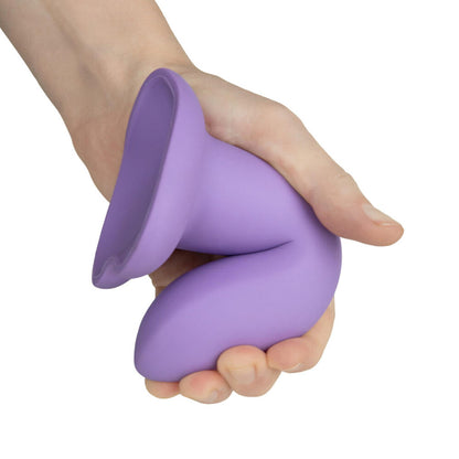6-Dildo Flow Emotional Plus fioletowe silikonowe-6