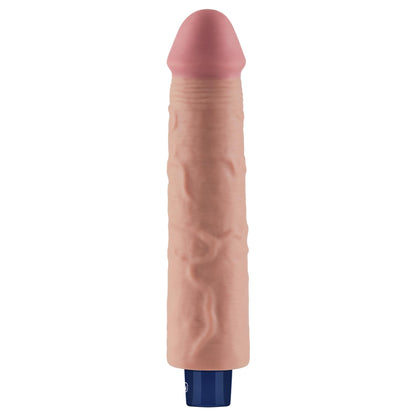 5-9.5" REAL SOFTEE Rechargeable TPE Vibrating Dildo(Flesh)-5