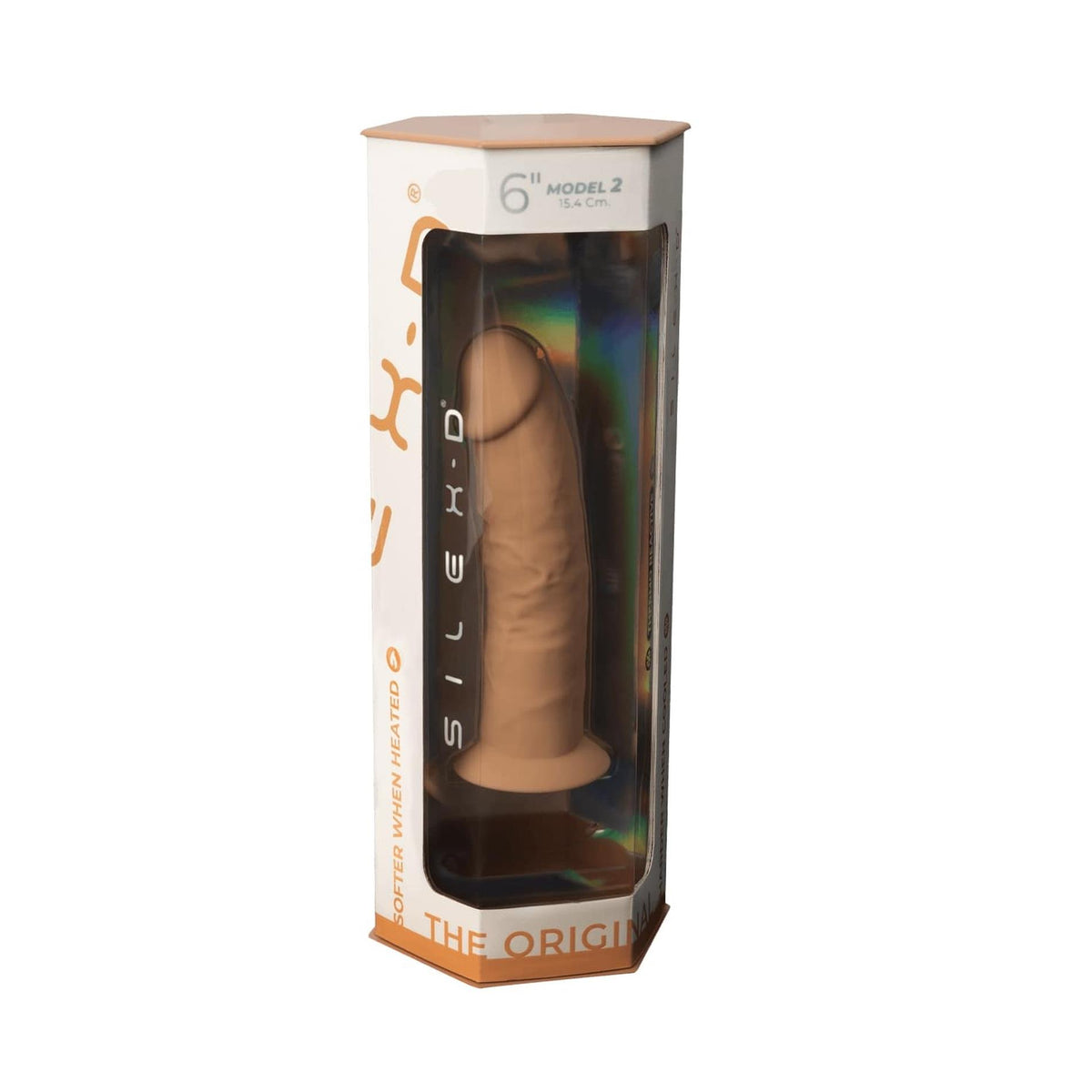 6-Dildo realistyczne silikonowe Silexd 15 cm termoaktywne bladzi-6