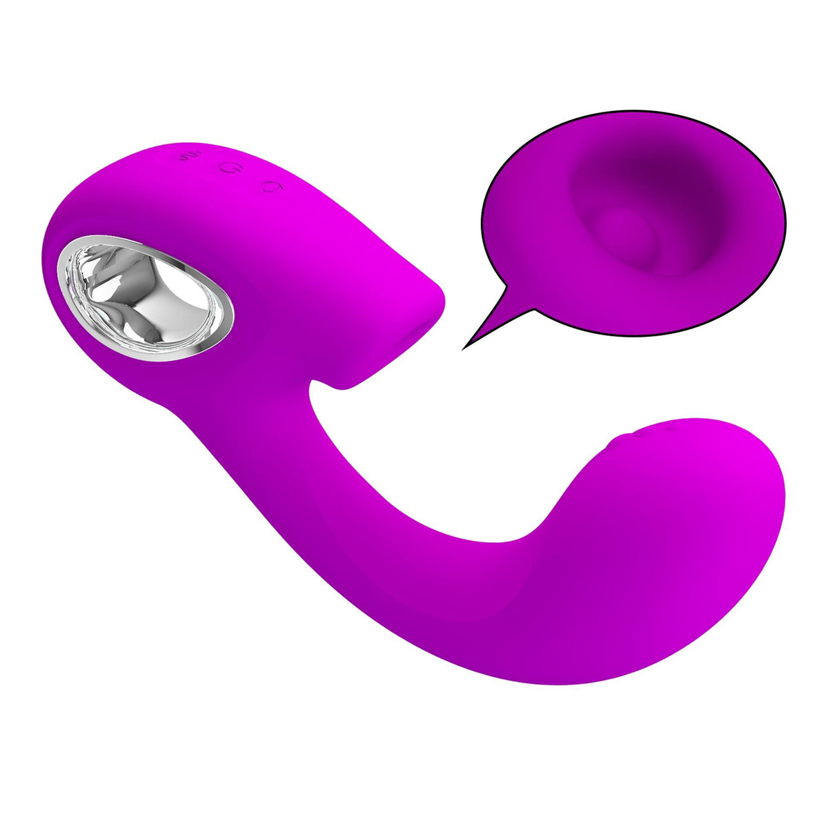 9-Stymulator łechtaczki Sibel Pretty Love silikonowy USB-9