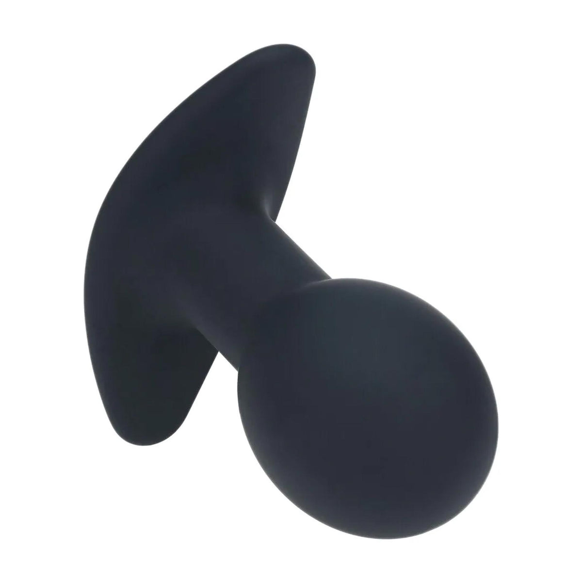 8-Korek analny wibrujący silikonowy Single Bulb Levelz czarny 9cm-8