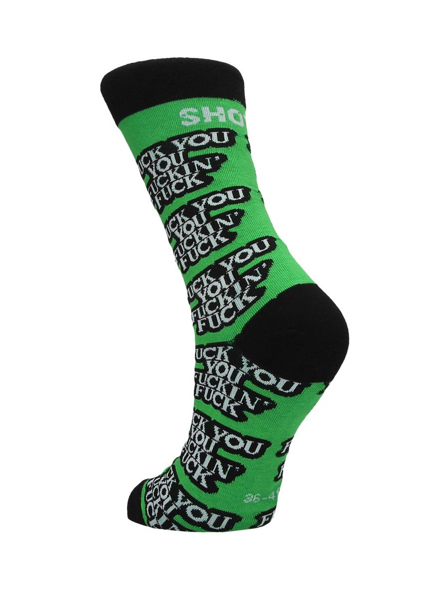 7-Skarpetki Sexy Socks Fuck you 36 41-7