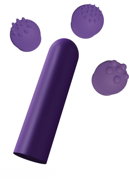 4-Wibrator kieszonkowy ToyJoy fioletowy 12 funkcji USB 6 cm-4