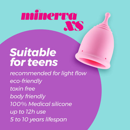 9-Kubeczek menstruacyjny Crushious Minerva XS 5,5 cm z woreczkiem-9