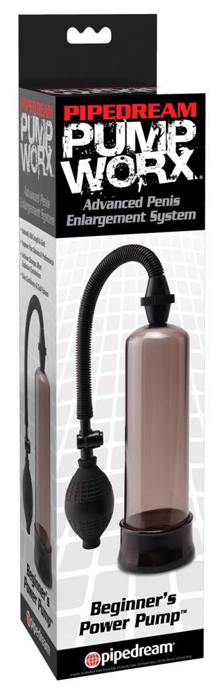 6-Pompka do penisa Pump Worx Beginner's Power Oumo Smoke 19 cm-6