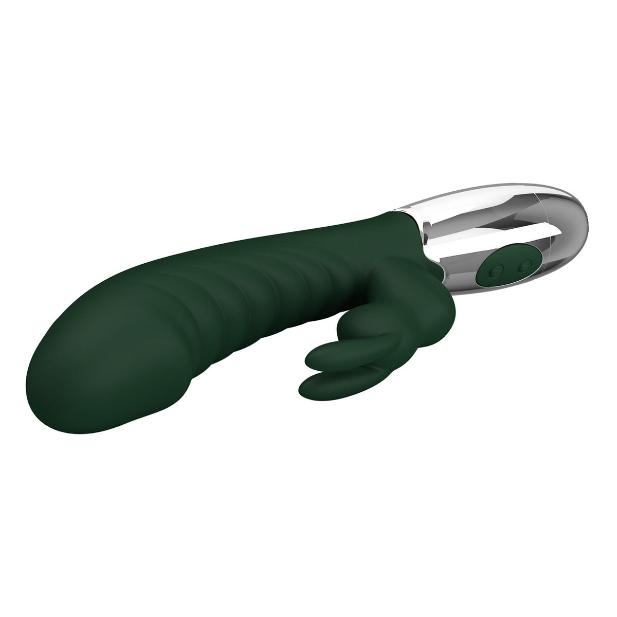 7-Wibrator króliczek Pretty Love podwójny silnik silikonowy USB-7