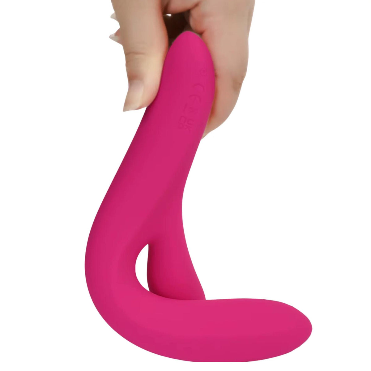 6-Wibrator króliczek Vibey Model Y Power Escorts różowy USB 23 5 cm-6