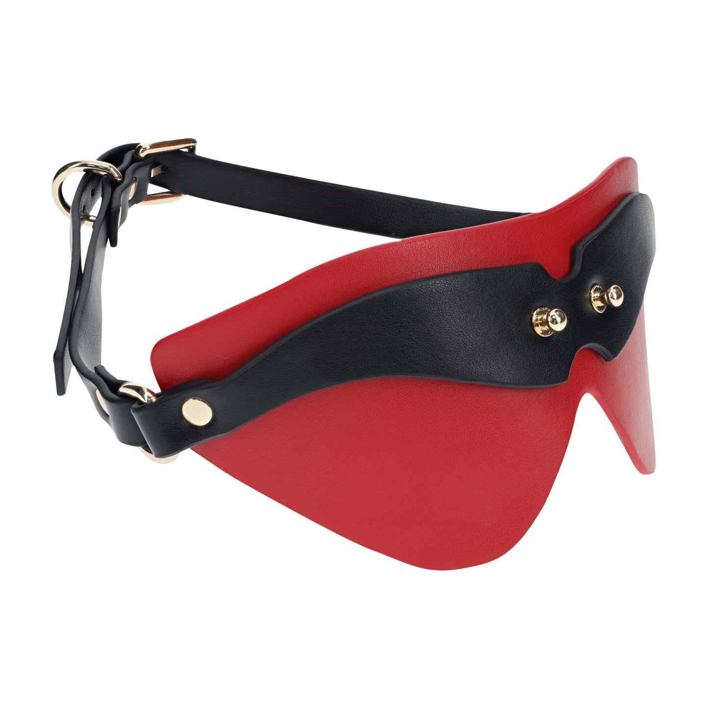 6-Milan Collection - Blindfold - Black/Red-6