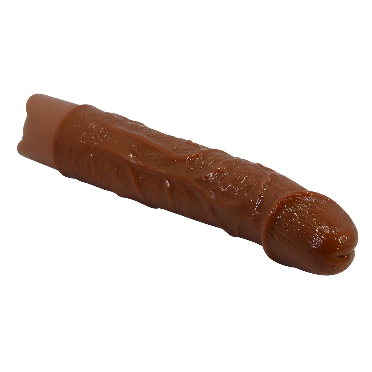 5-Realistyczny wibrator dildo Pretty Love Leander brązowy USB-5