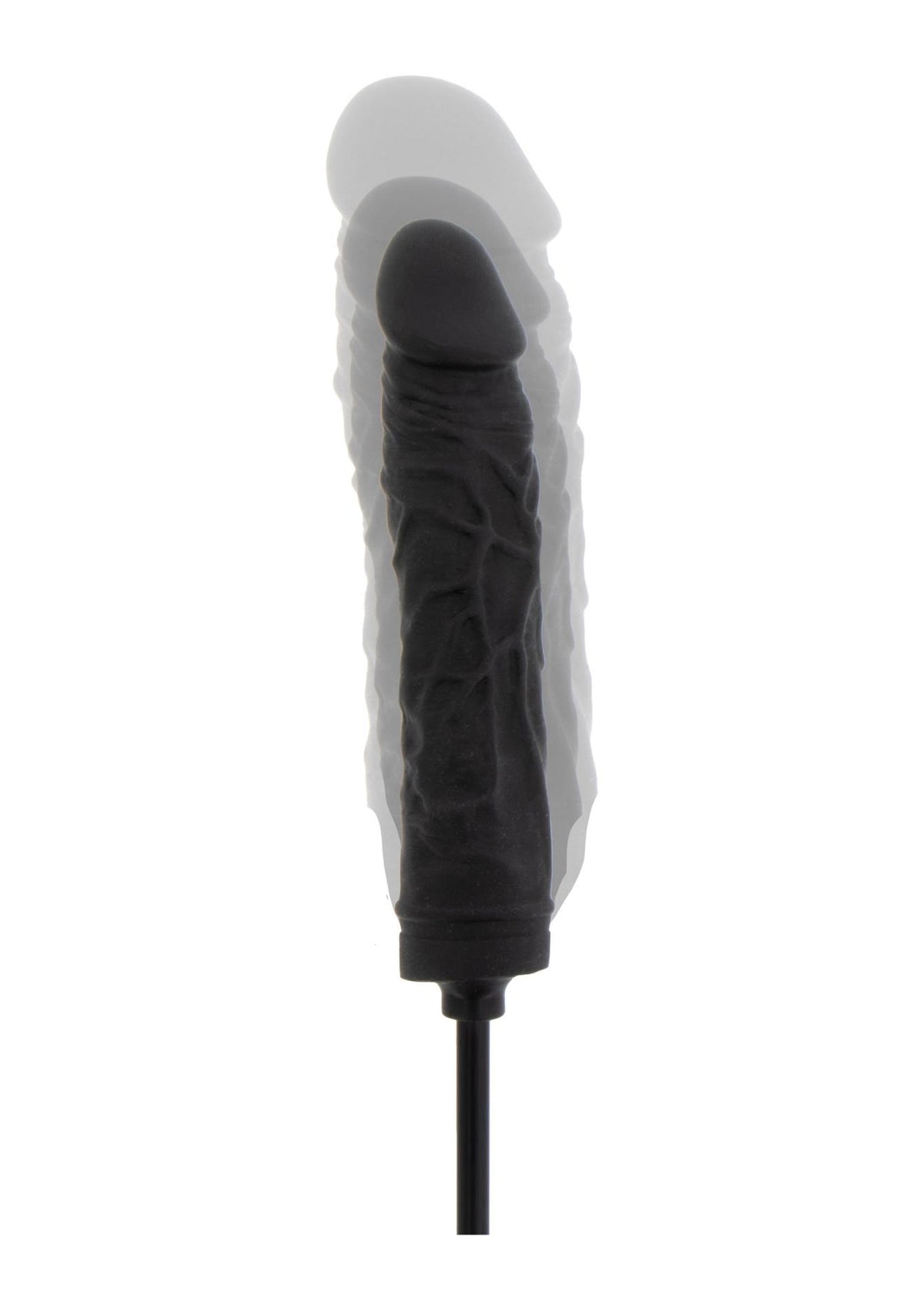 5-Dildo analne nadmuchiwane Hidden Desire silikonowe 21 cm-5