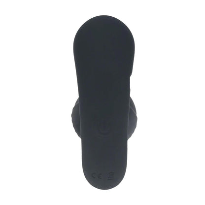 3-Korek analny wibrujący Levelz silikonowy z pilotem 10,6 cm czarny-3