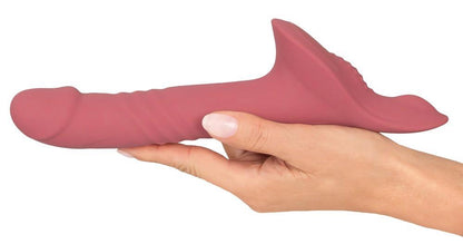 8-Wibrator strap on You2Toys Your różowy USB z pilotem-8