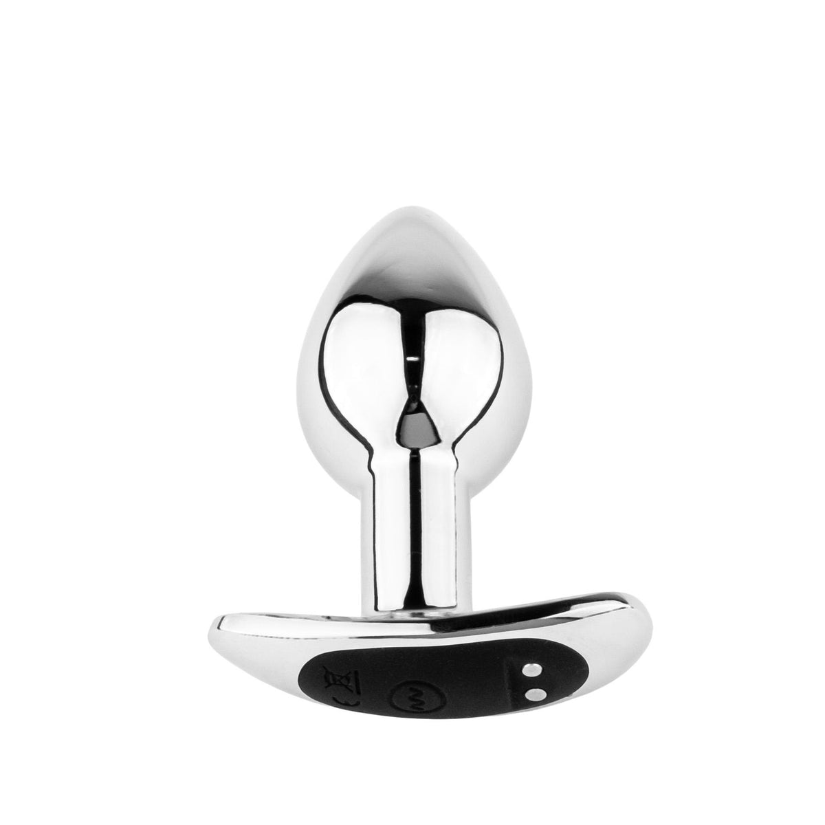 7-Korek analny metalowy wibrujący z pilotem USB B Series HeavyFun-7