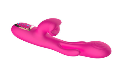 7-Stymulator łechtaczki Towos z symulacją języka silikonowy USB wodoodporny-7