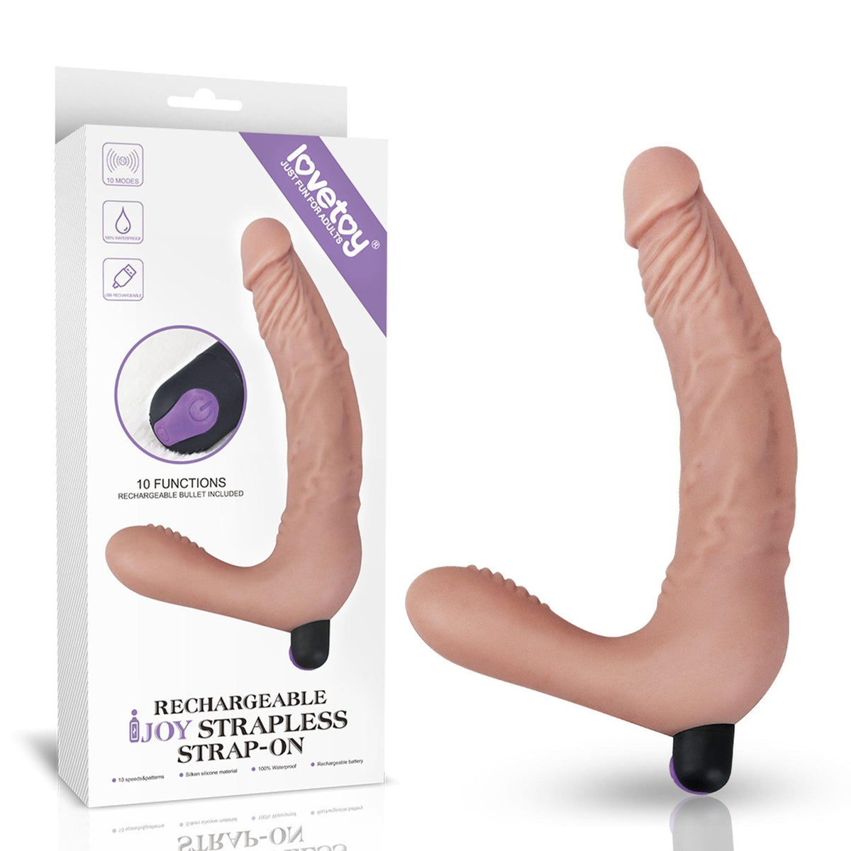 6-Rechargeable IJOY Strapless Strap on-6