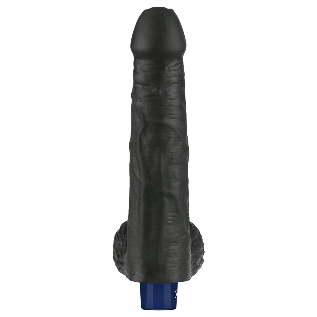 9-Realistyczne dildo wibrujące Lovetoy Real Softee czarne USB 23 cm-9