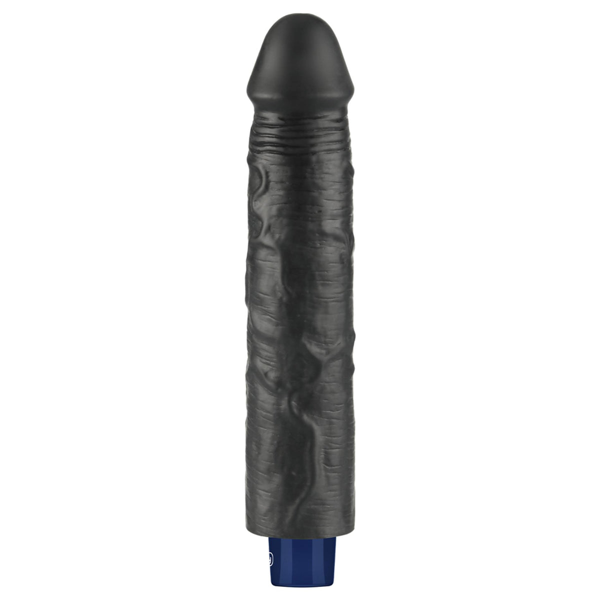 6-Realistyczne dildo wibrujące Lovetoy Softee czarne USB 24 cm-6
