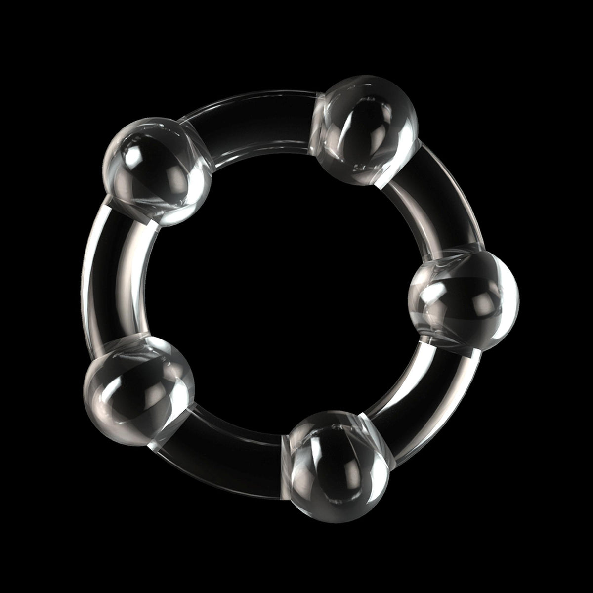 4-Power Plus Triple Beaded Ring Set-4