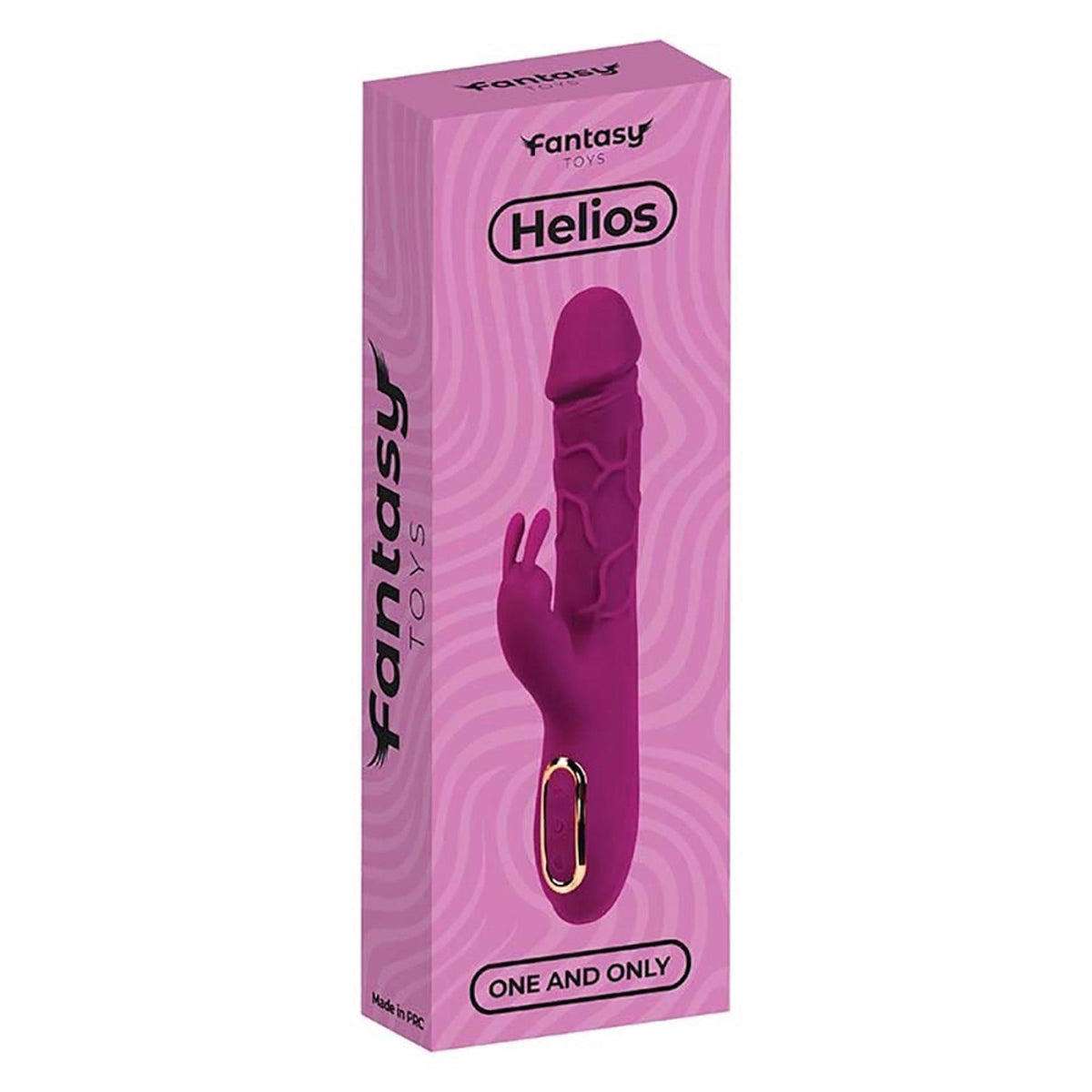 5-Wibrator króliczek silikonowy Fantasy z grzaniem 10 trybów USB 22 cm-5