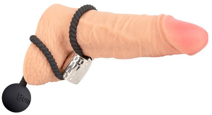 5-Pierścień erekcyjny Rebel Heavy Rope z kulą-5