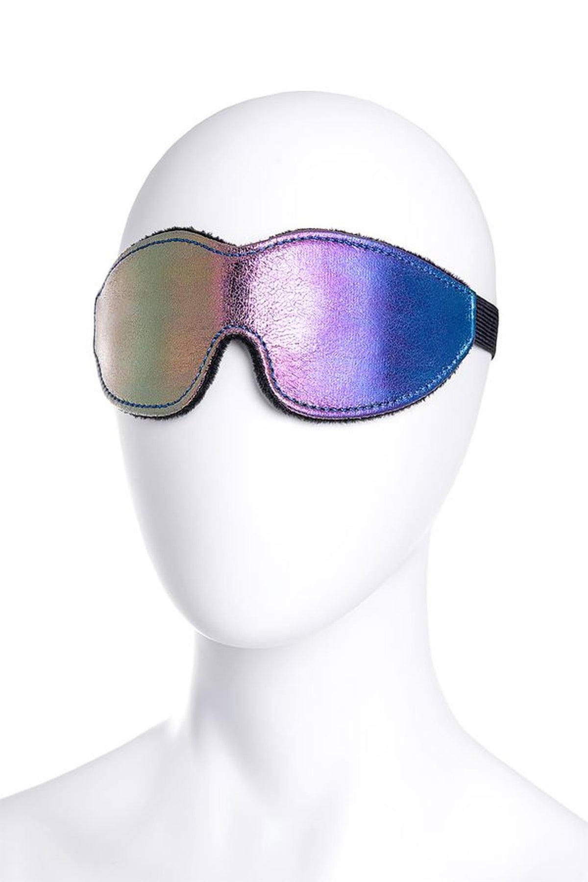 5-Maska BDSM Anonymo PVC z nadrukiem 27,5 cm-5