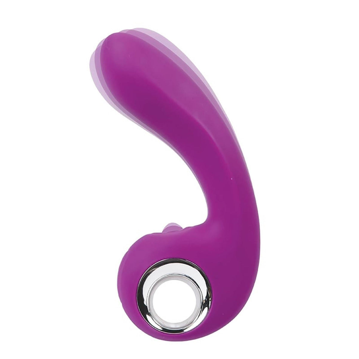 7-Stymulator punktu G silikonowy Fantasy wibrujący uderzający USB 18 cm-7