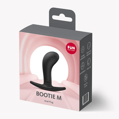 4-Korek analny silikonowy Fun Factory Bootie M czarny 9,3 cm-4