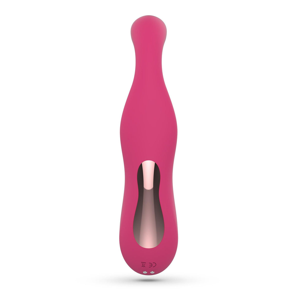 6-Wibrator punktu G ssący Crushious Cyrano silikonowy USB 18cm-6