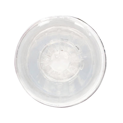 6-Masturbator teksturowany Easy Rider RealRock transparentny 21 cm-6