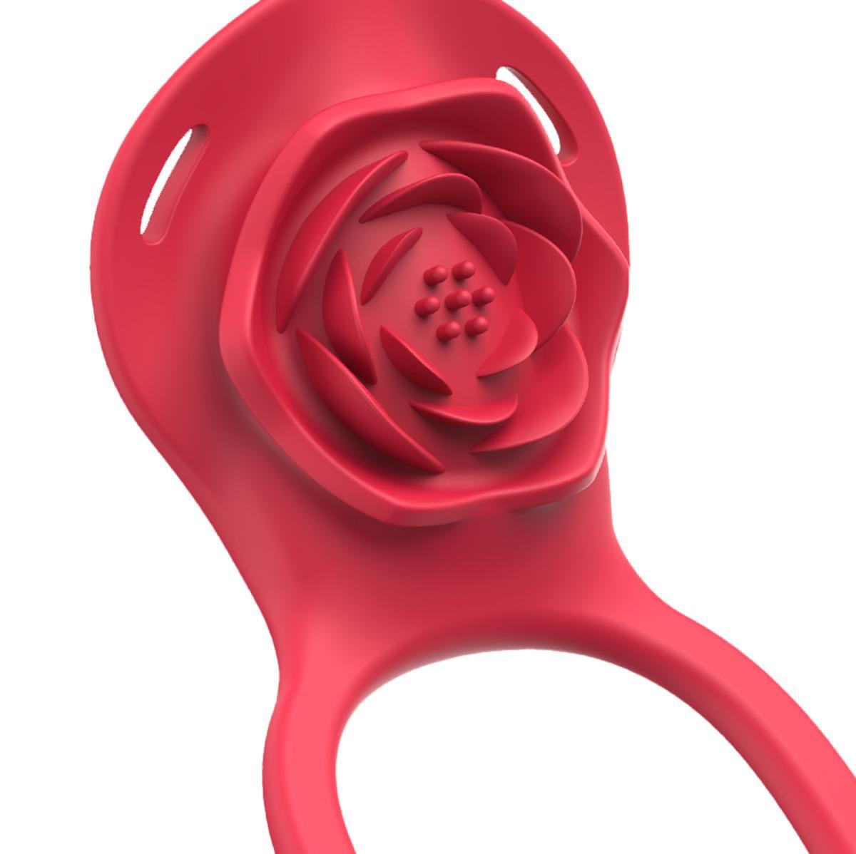 4-Teazers - Wearable Clitoral Stimulator Harness - Red-4
