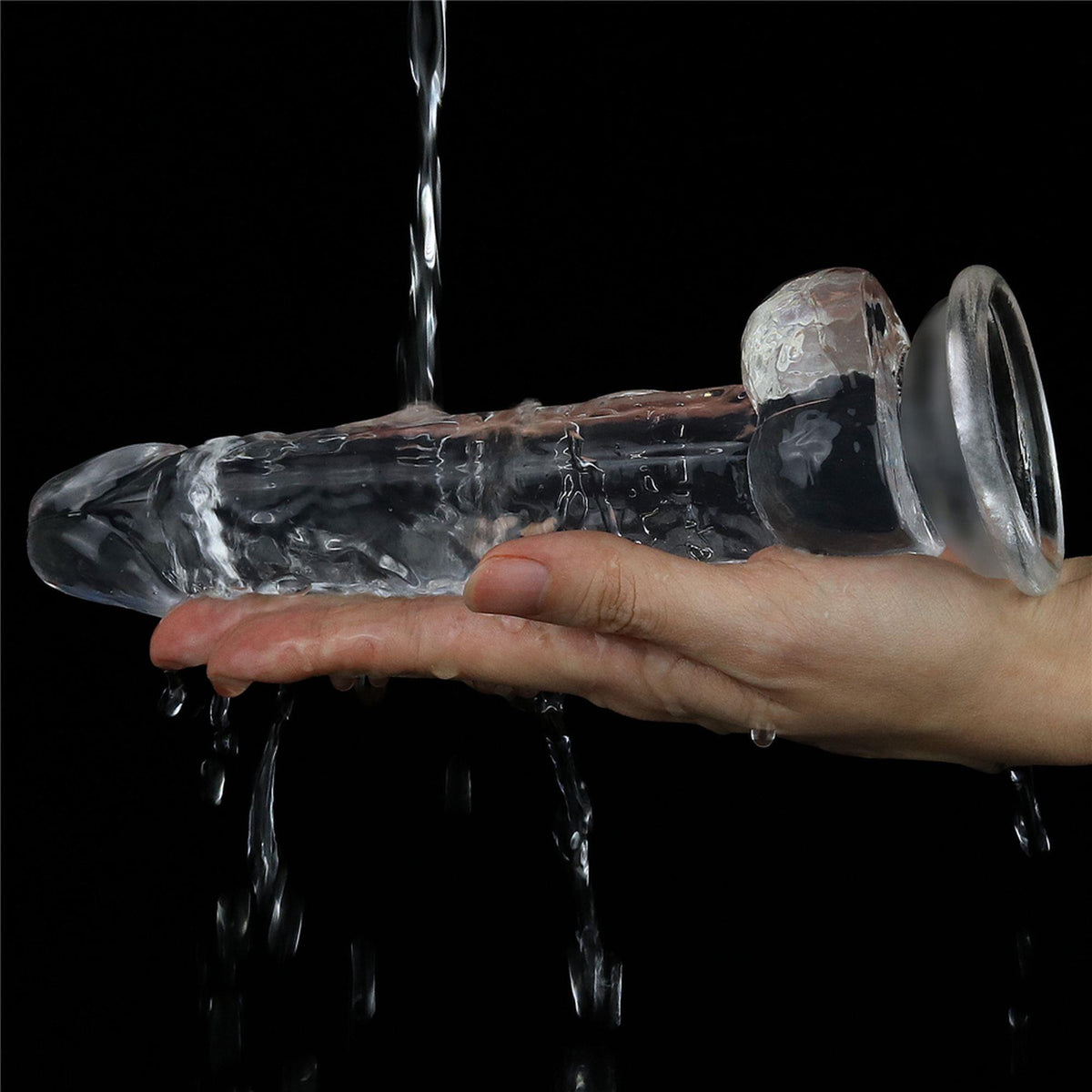 5-Flawless Clear Dildo 7.5''-5