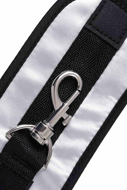 8-Srebrne kajdanki do drzwi Anonymo 23 cm-8