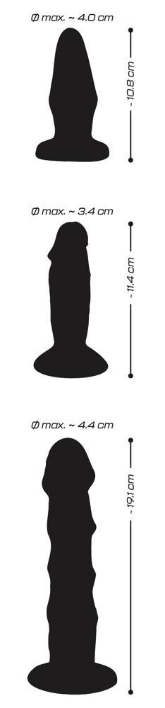 6-3pc dildo set-6