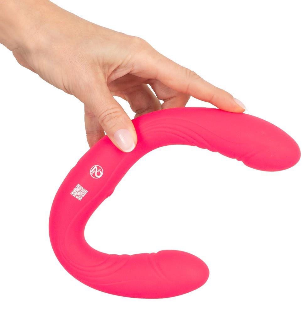 6-Podwójny wibrator silikonowy Couples Choice USB 31,2 cm-6
