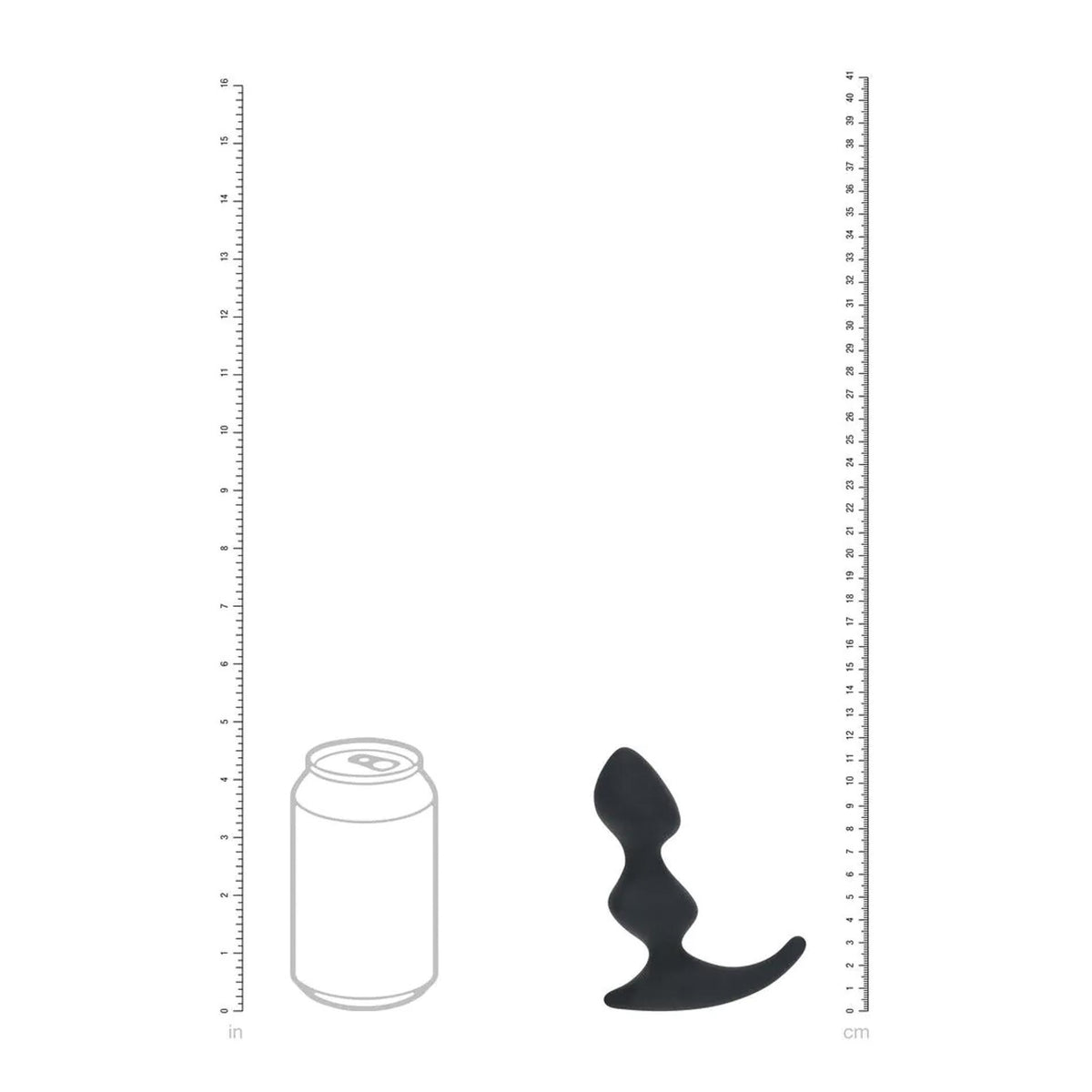5-Masażer prostaty silikonowy Levelz Level 2 czarny 12 cm-5