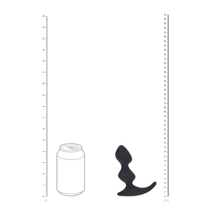 5-Masażer prostaty silikonowy Levelz Level 2 czarny 12 cm-5