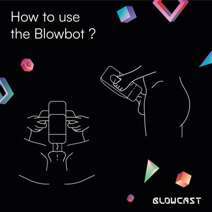 13-Automatyczny masturbator Blowbot BLOWCAST z wibracją i podgrzewaniem-13