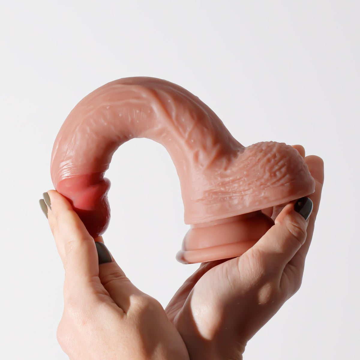 5-Dildo realistyczne Crushious Inviktus silikonowe 22 cm-5