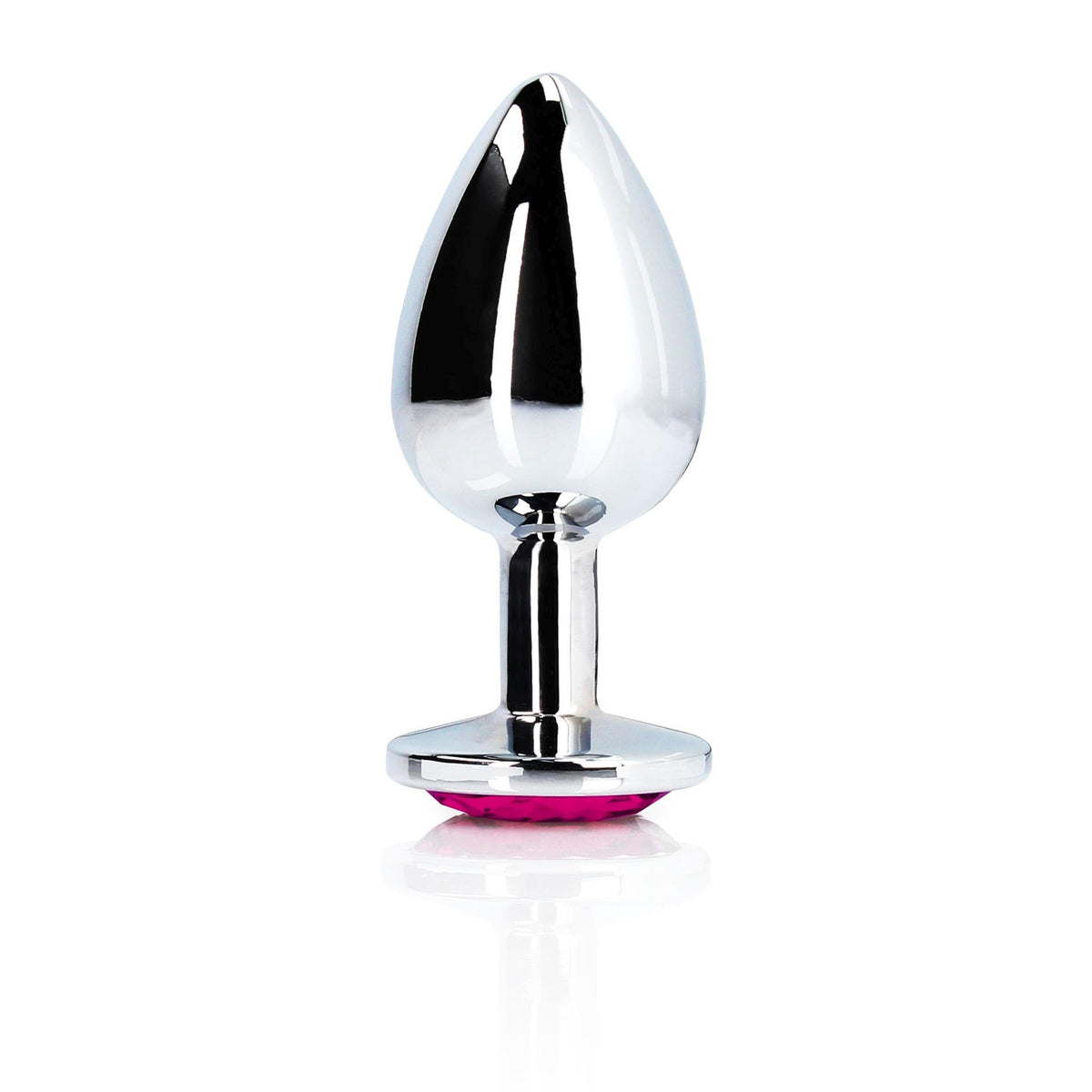 5-Aluminiowy korek analny Heart Gem Ouch średni 7 cm-5