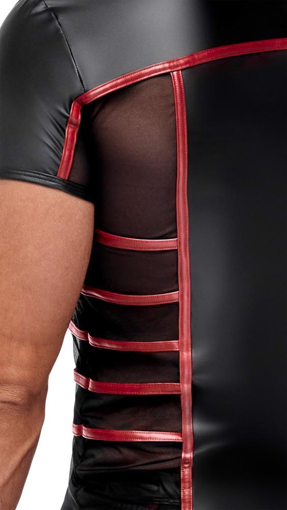 8-Men's Short black/red M-8