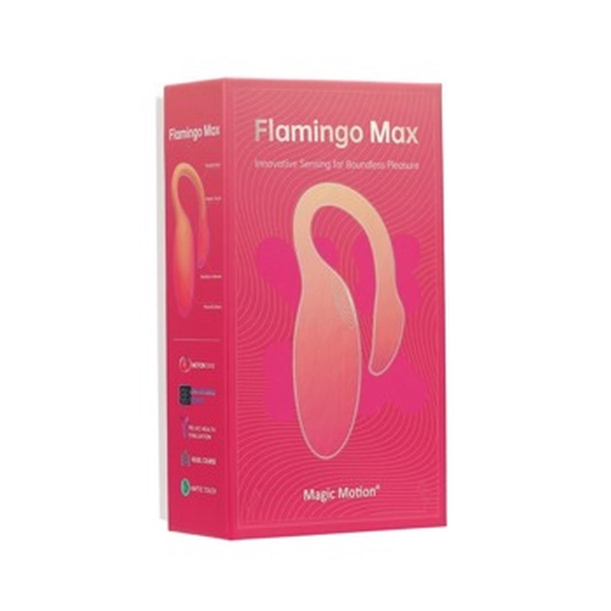 5-Wibrator Magic Motion Flamingo Max pomarańczowy z aplikacją-5