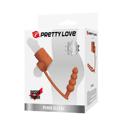 7-Korek analny z pierścieniem Pretty Love Rilley TPE wodoodporny-7
