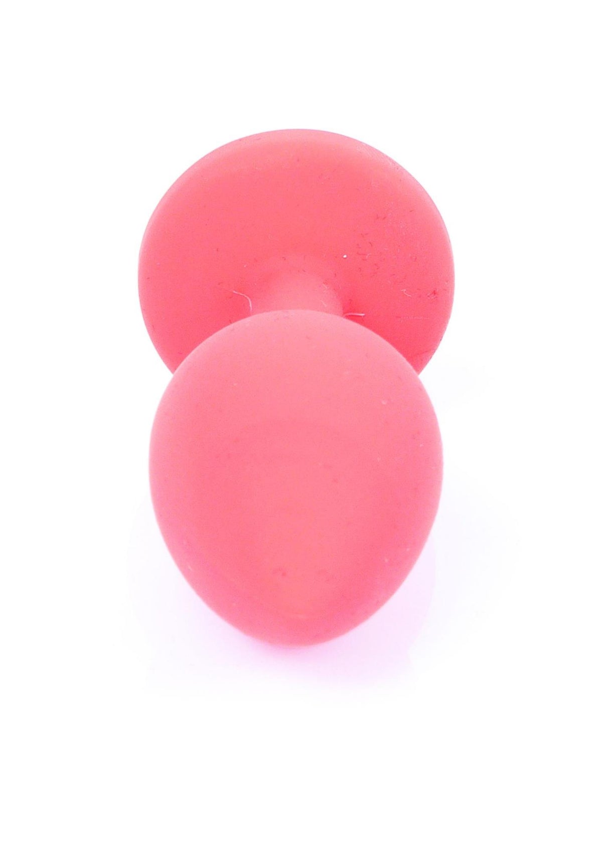 10-Korek analny silikonowy z diamentem MyLove Toys czerwony 7 cm-10