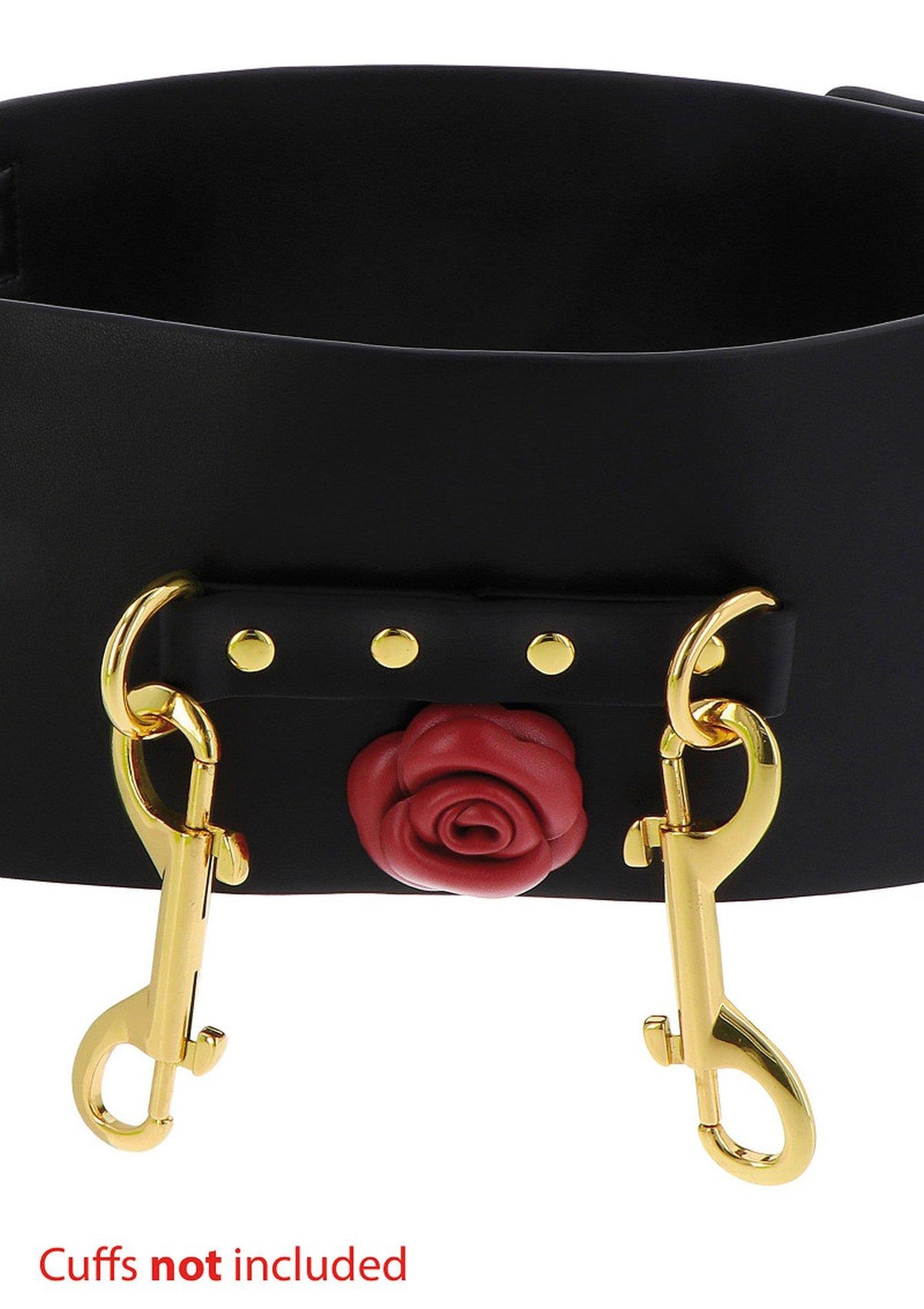 5-Pas bondage Taboom Wild Roses czarny-5