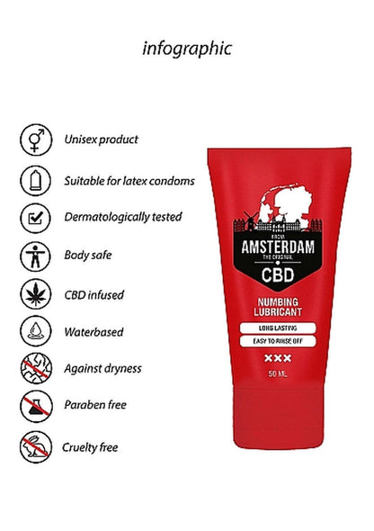 5-Original CBD from Amsterdam - Numbing Lubricantl - 50 ml-5