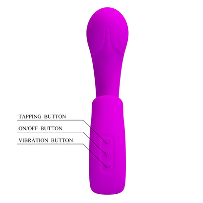 5-Stymulator łechtaczki Sibel Pretty Love silikonowy USB-5