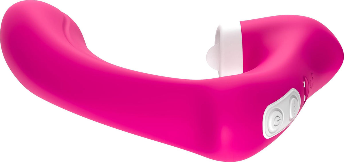 5-Stymulator silikonowy B Series Joy różowy USB 22 cm-5