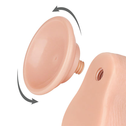 6-7.5'' Sliding Skin Dual Layer Dong Flesh-6