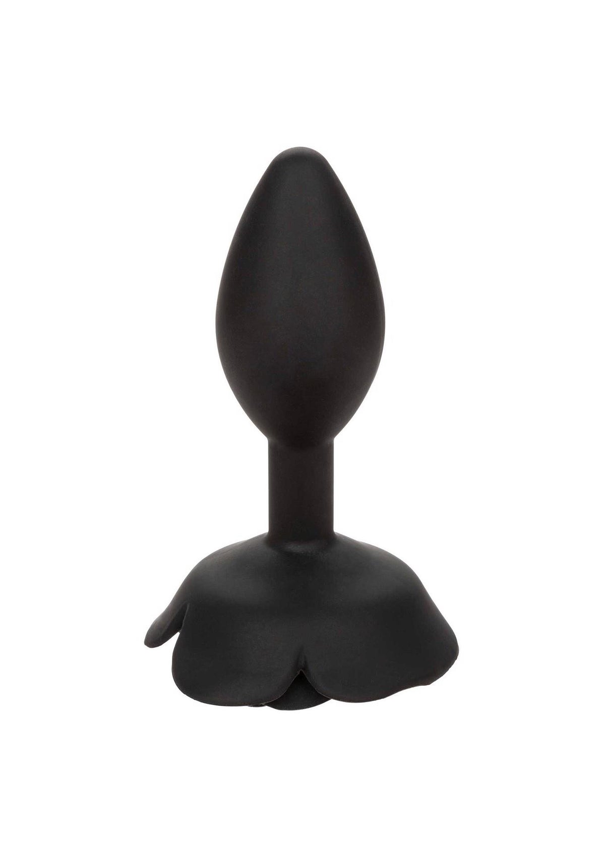 5-Korek analny silikonowy Calexotics Forbidden Rose duży czarny-5